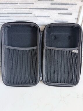 Compact Black Protective Tech Travel Case